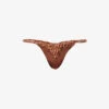Twisted-trim Mid-rise Bikini Bottoms 2 Twisted-trim Mid-rise Bikini Bottoms -Ress Clothing Shop R04161525 SOILRUST M