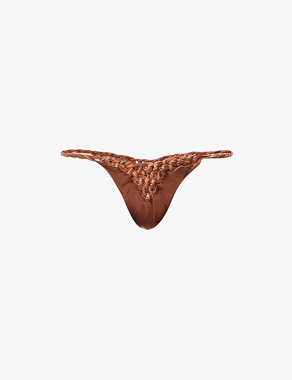 Twisted-trim Mid-rise Bikini Bottoms 3 Twisted-trim Mid-rise Bikini Bottoms