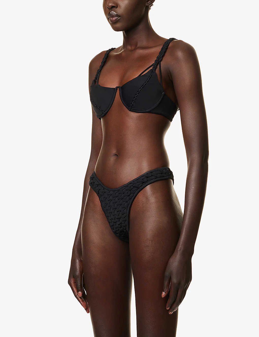 Cableknot Braided-trim Bikini Top 5 Cableknot Braided-trim Bikini Top - Image 3