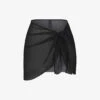 Semi-sheer Chiffon Silk Skirt