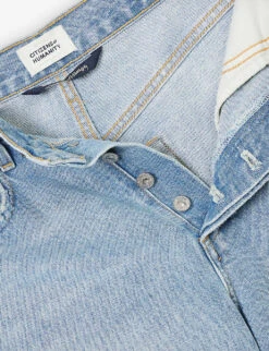 CITIZENS OF HUMANITY Marlow Relaxed-fit Organic-cotton Denim Shorts -Ress Clothing Shop R04164581 LIBERTINEORGANIC ALT05