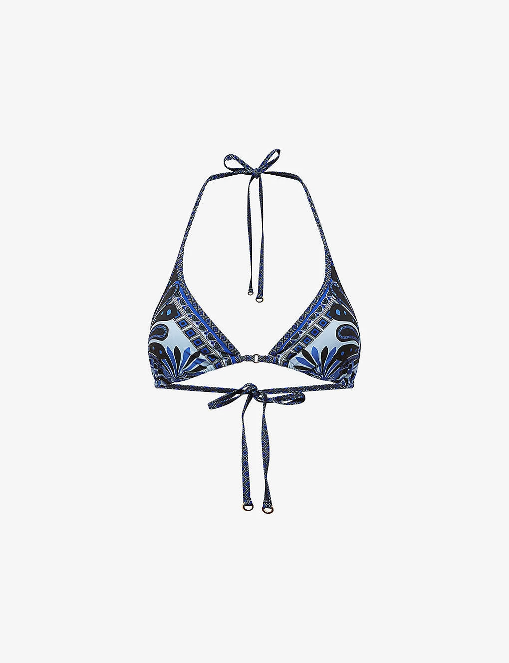 Reiss Tina Printed Stretch-nylon Bikini Top 3 Reiss Tina Printed Stretch-nylon Bikini Top