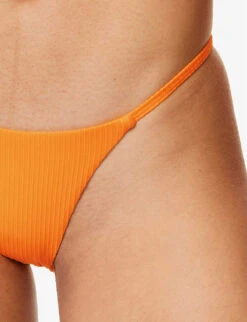 Barbados High-rise Bikini Bottoms 11 Barbados High-rise Bikini Bottoms -Ress Clothing Shop R04165691 TANGERINERIB ALT04