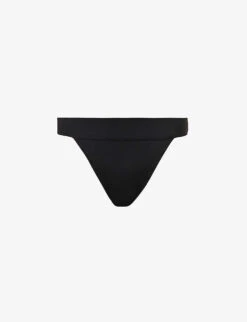 Argentina High-rise Recycled-nylon-blend Bikini Bottoms