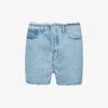 GOOD AMERICAN Good 90s Distressed Stretch-denim Shorts -Ress Clothing Shop R04166604 INDIGO492 M