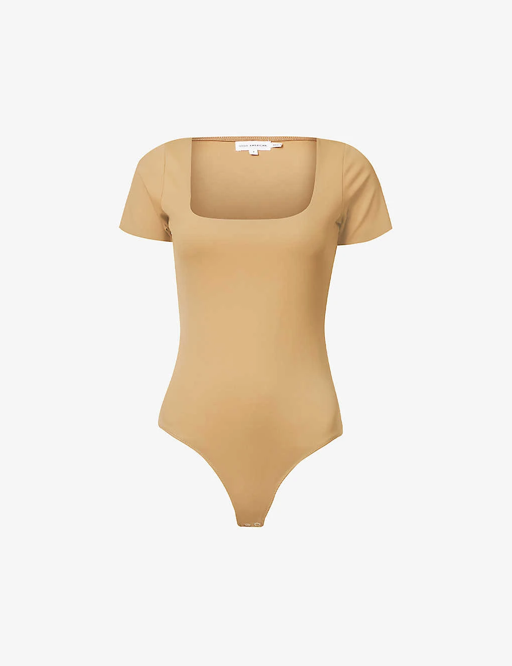 GOOD AMERICAN Scuba Square-neck Stretch-woven Body 3 GOOD AMERICAN Scuba Square-neck Stretch-woven Body