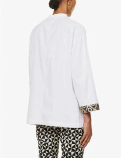 Tenerife Relaxed-fit Cotton Shirt -Ress Clothing Shop R04167349 WHITE ALT03