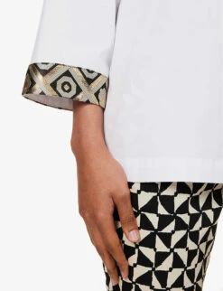 Tenerife Relaxed-fit Cotton Shirt -Ress Clothing Shop R04167349 WHITE ALT04