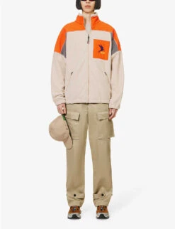 Exclusive Unisex Kria Funnel-neck Fleece Jacket -Ress Clothing Shop R04168670 LIGHTGREY ALT01