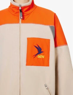 Exclusive Unisex Kria Funnel-neck Fleece Jacket -Ress Clothing Shop R04168670 LIGHTGREY ALT04