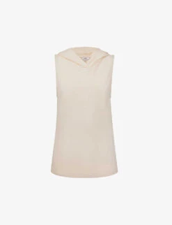 Reiss Hayley Hooded Stretch-woven Top