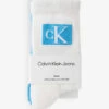 Calvin Klein Logo-print Pack Of Two Stretch-cotton Blend Socks 2 Calvin Klein Logo-print Pack Of Two Stretch-cotton Blend Socks -Ress Clothing Shop R04172156 WHITEBLUECRUSH M