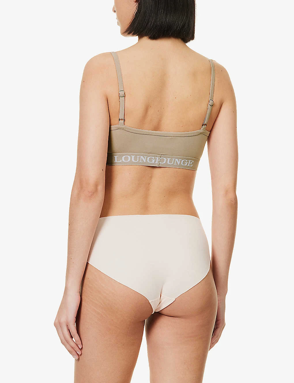 Slumber Logo-embroidered Stretch-jersey Bra 5 Slumber Logo-embroidered Stretch-jersey Bra - Image 3