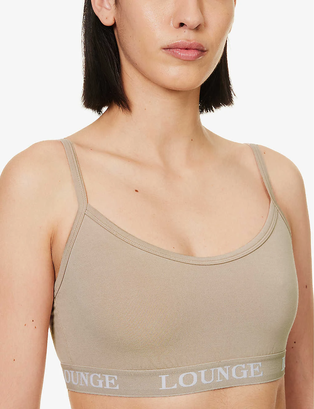 Slumber Logo-embroidered Stretch-jersey Bra 6 Slumber Logo-embroidered Stretch-jersey Bra - Image 4