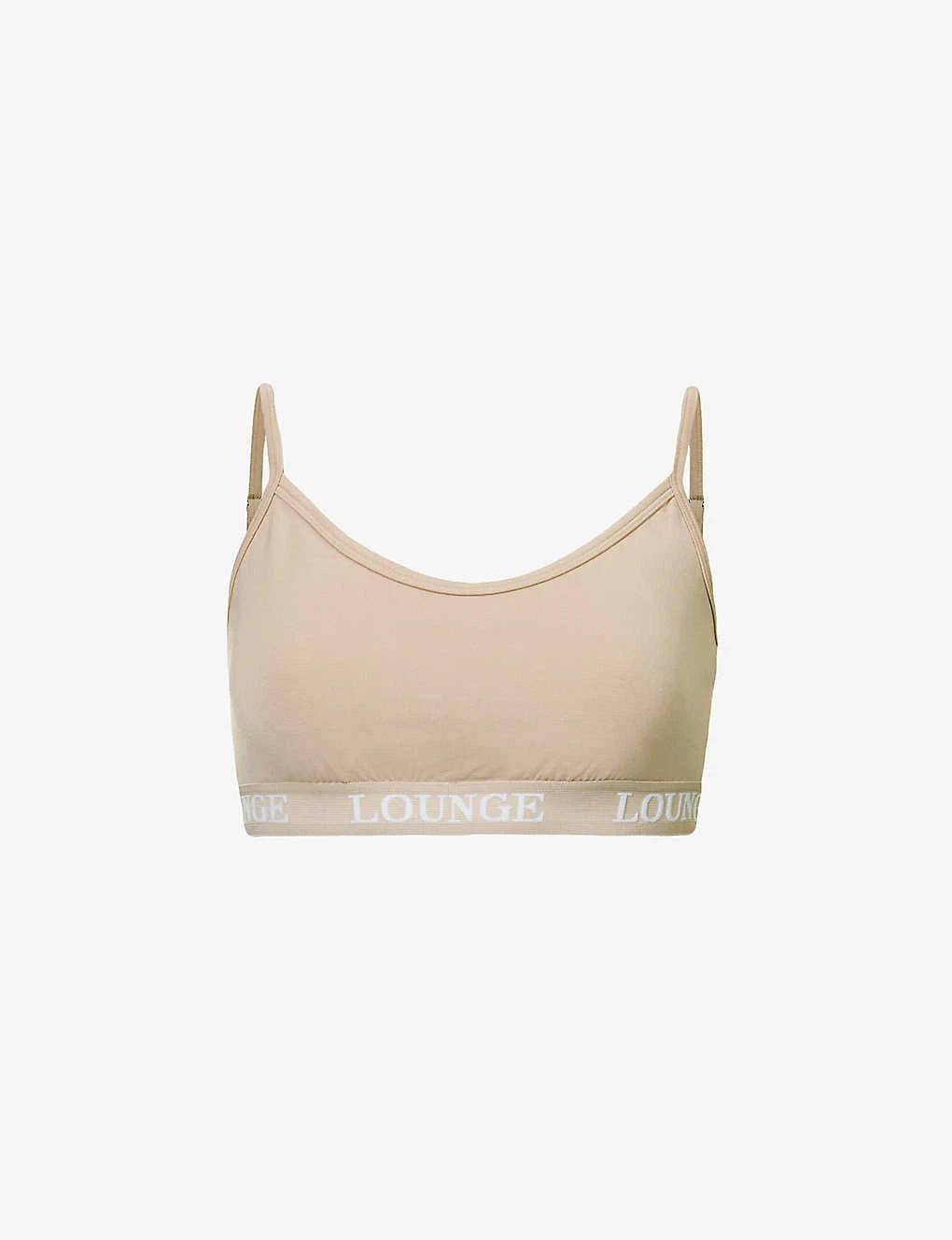 Slumber Logo-embroidered Stretch-jersey Bra 3 Slumber Logo-embroidered Stretch-jersey Bra