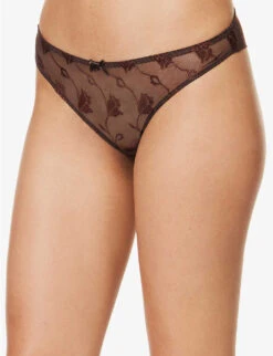 Aubade Softessence Mid-rise Stretch-woven Briefs -Ress Clothing Shop R04186129 ESPRESSO ALT02