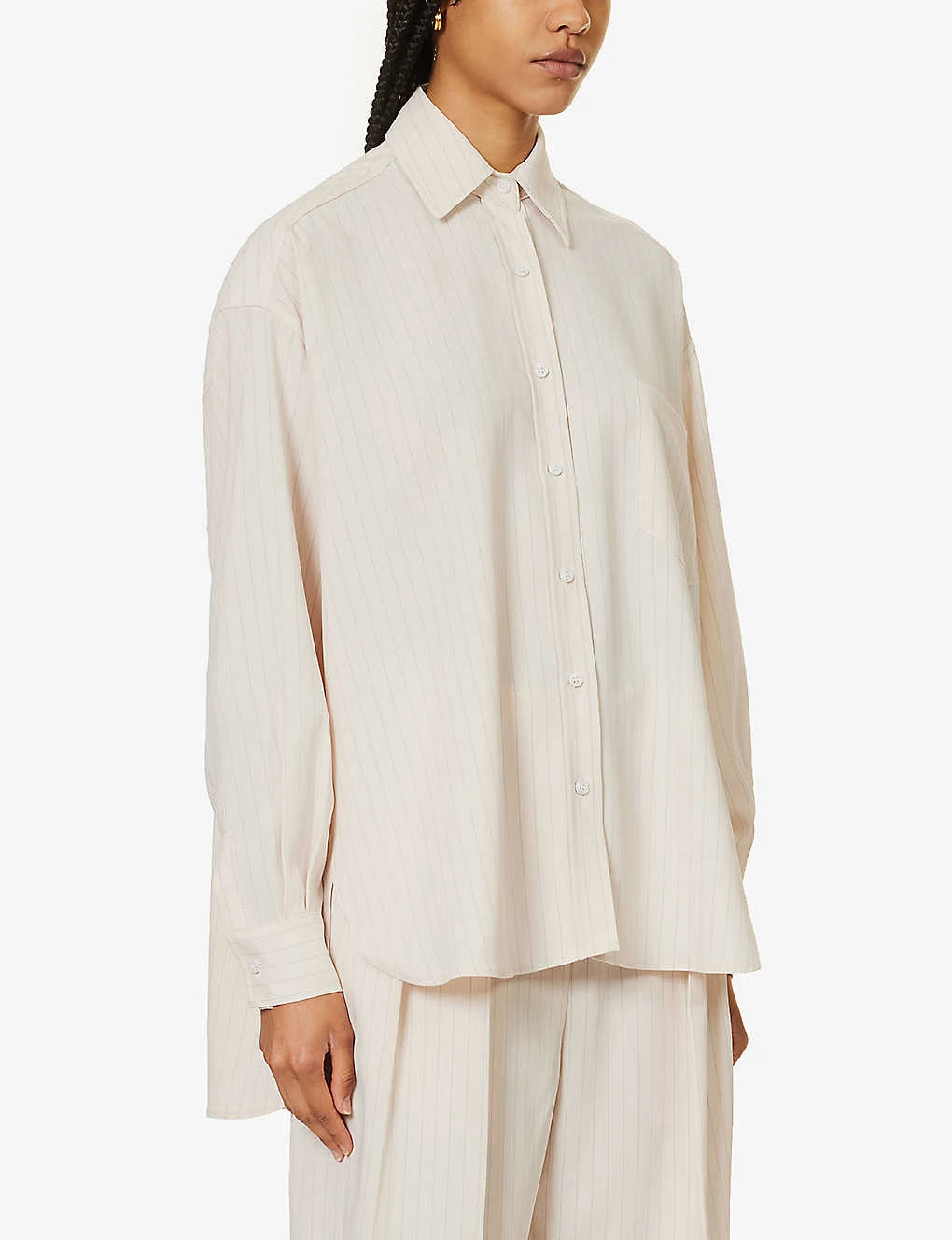 Georgia Oversized Striped Shirt 5 Georgia Oversized Striped Shirt - Image 3