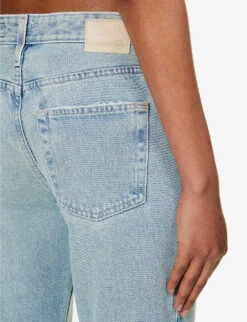 Remy Brand-patch Mid-rise Straight-leg Jeans -Ress Clothing Shop R04186812 IDYLLIC ALT05