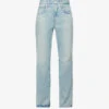 Remy Brand-patch Mid-rise Straight-leg Jeans 2 Remy Brand-patch Mid-rise Straight-leg Jeans -Ress Clothing Shop R04186812 IDYLLIC M