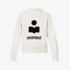 Isabel Marant Etoile Moby Logo-printed Cotton-blend Sweatshirt -Ress Clothing Shop R04188804 ECRU M