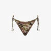 Dipped Tie-fastened Recycled Stretch-nylon Bikini Bottoms 2 Dipped Tie-fastened Recycled Stretch-nylon Bikini Bottoms -Ress Clothing Shop R04193696 LOGOCAMO M
