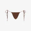 Jaded London Poseidon Crinkle-texture Bikini Bottoms