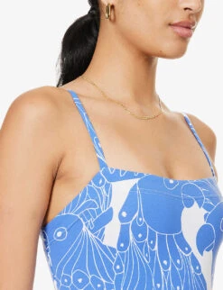 ERES Jaco Graphic-print Swimsuit -Ress Clothing Shop R04198485 IMPRIMEPEROQUETMARACAS ALT03