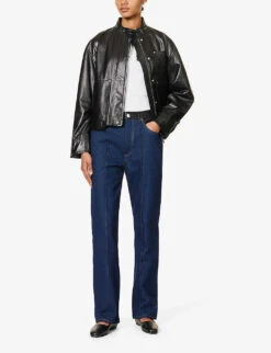 The Martin Straight-leg High-rise Jeans -Ress Clothing Shop R04203446 RINSE ALT01