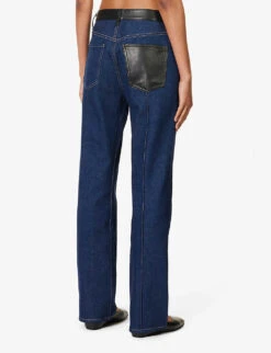 The Martin Straight-leg High-rise Jeans -Ress Clothing Shop R04203446 RINSE ALT03