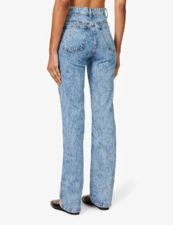 Danielle Straight-leg Mid-rise Recycled Denim Jeans -Ress Clothing Shop R04204575 BRYCE ALT03