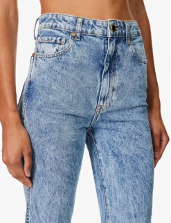 Danielle Straight-leg Mid-rise Recycled Denim Jeans -Ress Clothing Shop R04204575 BRYCE ALT04