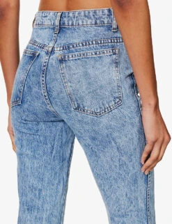 Danielle Straight-leg Mid-rise Recycled Denim Jeans -Ress Clothing Shop R04204575 BRYCE ALT05