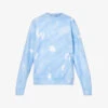 Serif Tie-dye Cotton-jersey Sweatshirt -Ress Clothing Shop R04205051 HYDRANGEA M