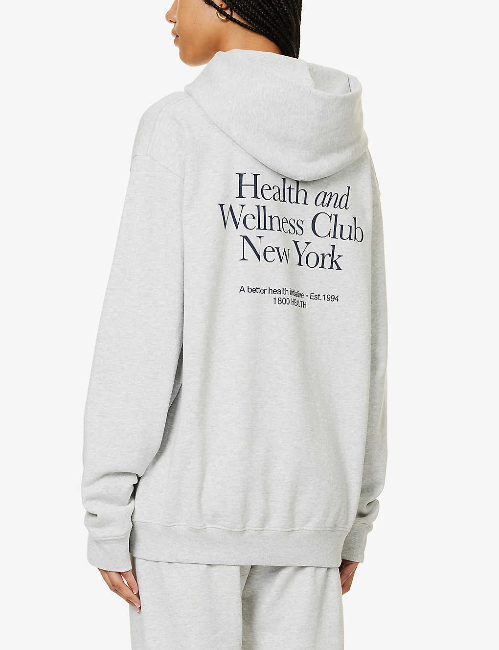 HWCNY Logo-print Relaxed-fit Cotton-blend Hoody 6 HWCNY Logo-print Relaxed-fit Cotton-blend Hoody - Image 4