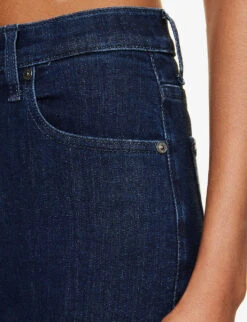 7 For All Mankind Easy Slim Belt-loop High-rise Straight-leg Stretch-denim Jeans 13 7 For All Mankind Easy Slim Belt-loop High-rise Straight-leg Stretch-denim Jeans -Ress Clothing Shop R04209087 SOHOCLASSIC ALT04