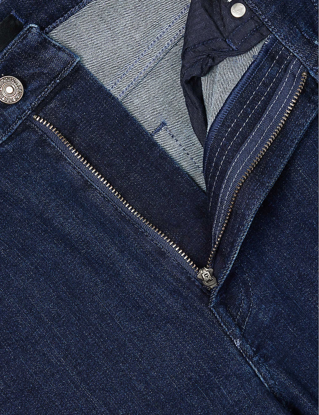 7 For All Mankind Easy Slim Belt-loop High-rise Straight-leg Stretch-denim Jeans 9 7 For All Mankind Easy Slim Belt-loop High-rise Straight-leg Stretch-denim Jeans - Image 7