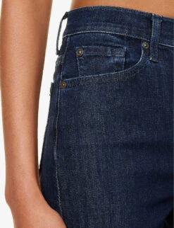 7 For All Mankind Modern Dojo High-rise Flared-leg Stretch-denim Jeans 13 7 For All Mankind Modern Dojo High-rise Flared-leg Stretch-denim Jeans -Ress Clothing Shop R04209088 SOHOCLASSIC ALT04