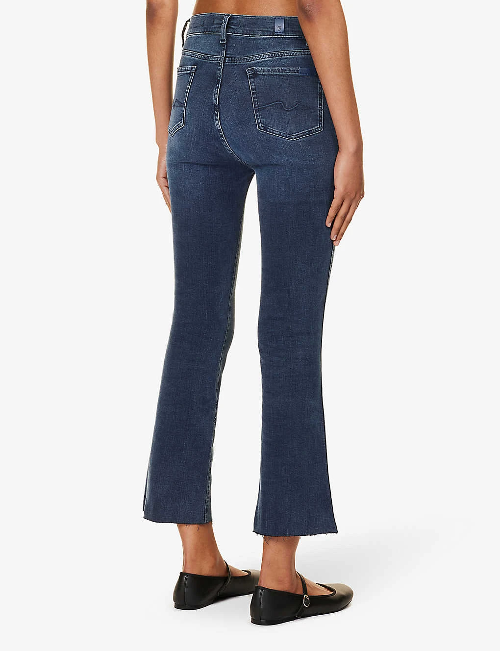 7 For All Mankind Slim Kick Belt-loop Mid-rise Straight-leg Stretch-denim Jeans 6 7 For All Mankind Slim Kick Belt-loop Mid-rise Straight-leg Stretch-denim Jeans - Image 4