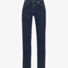 7 For All Mankind Tess Belt-loop High-rise Straight-leg Stretch-denim Jeans -Ress Clothing Shop R04209094 ACTION M