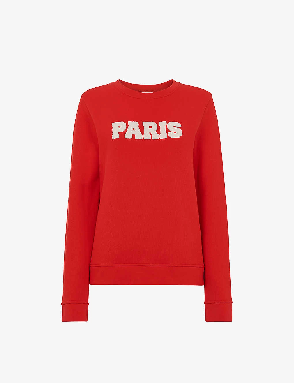 Whistles Paris-logo Relaxed-fit Cotton Sweatshirt 3 Whistles Paris-logo Relaxed-fit Cotton Sweatshirt